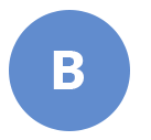 B